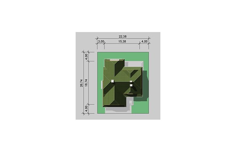 Projekt domu jednorodzinnego LK&359 - Usytuowanie